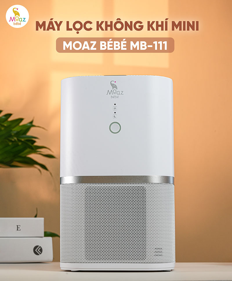 Máy lọc không khí mini Moaz BéBé MB - 111 10 may loc khong khi mini 9