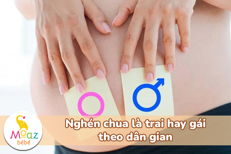 nghén chua là trai hay gái theo dân gian