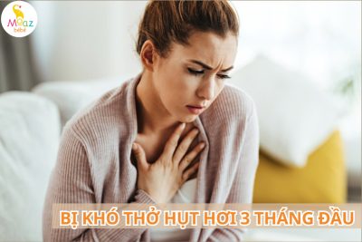 Bà bầu bị khó thở hụt hơi 3 tháng đầu thai kỳ có nguy hiểm không?
