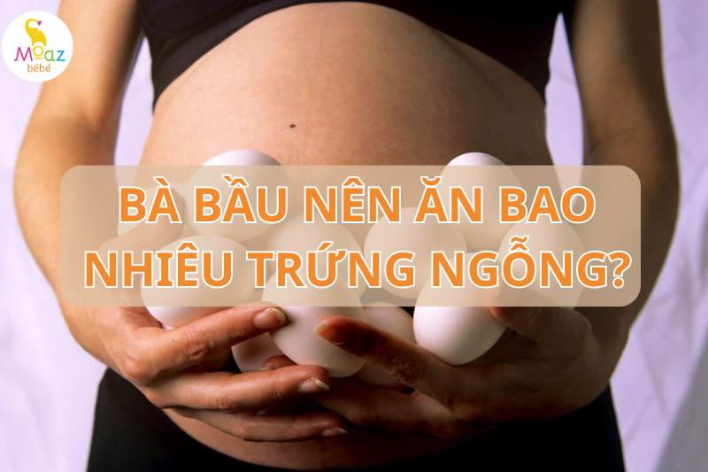 Bà bầu nên ăn bao nhiêu trứng ngỗng thì tốt?