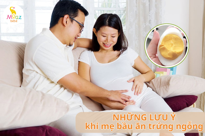 Những điều cần lưu ý khi bà bầu ăn trứng ngỗng