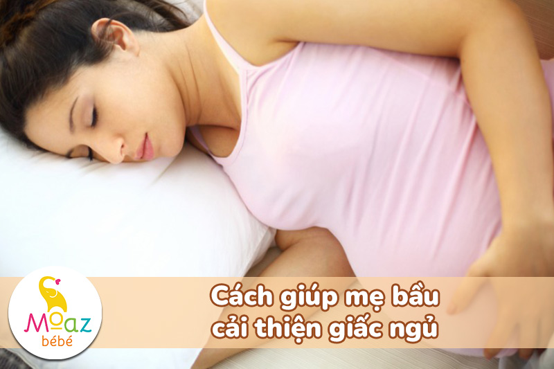 cách giúp mẹ bầu cải thiện giấc ngủ