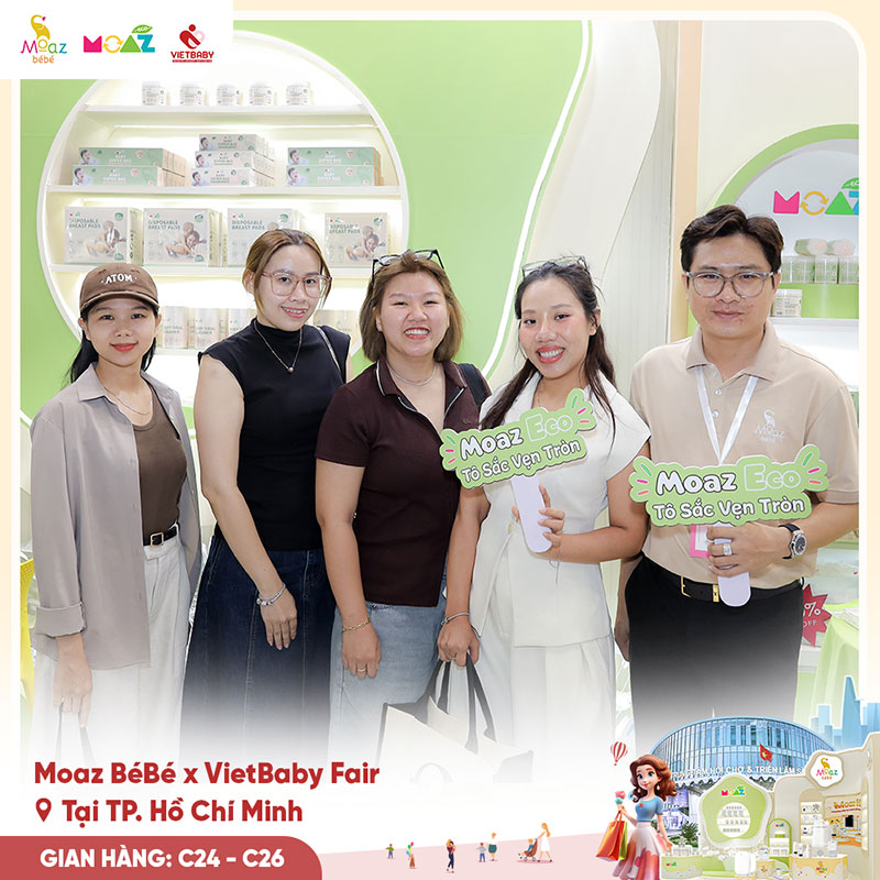 dai ly moaz eco tai viet baby fair hcm 1