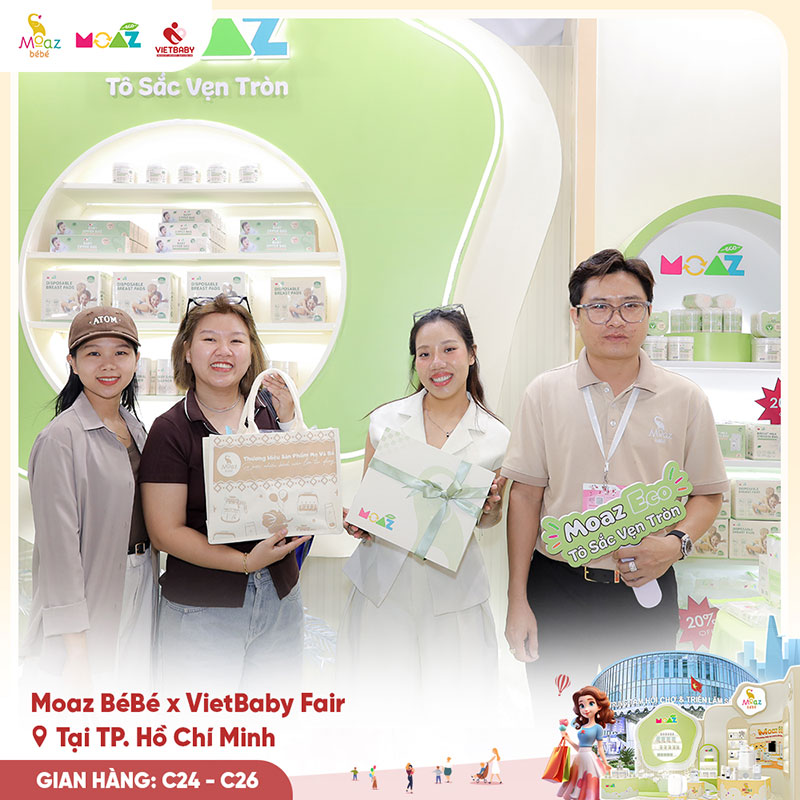 dai ly moaz eco tai viet baby fair hcm 13