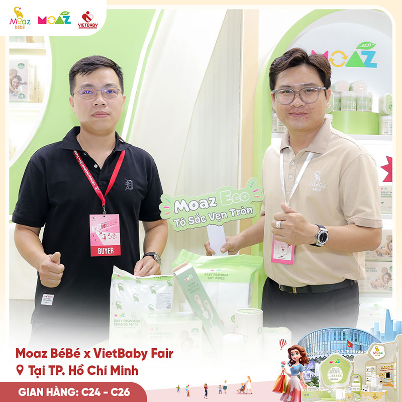 dai ly moaz eco tai viet baby fair hcm 4
