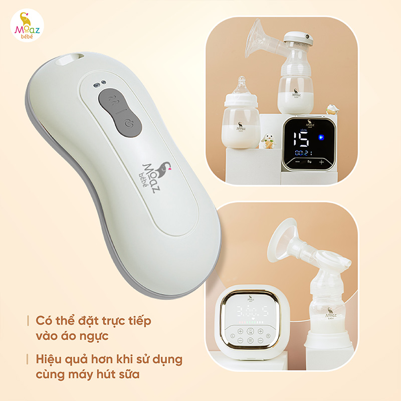 Máy Massage và chườm ấm ngực Moaz BéBé MB - 109 5 may massage nguc mb109 3