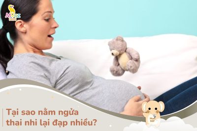 tại sao nằm ngửa thai nhi đạp nhiều?