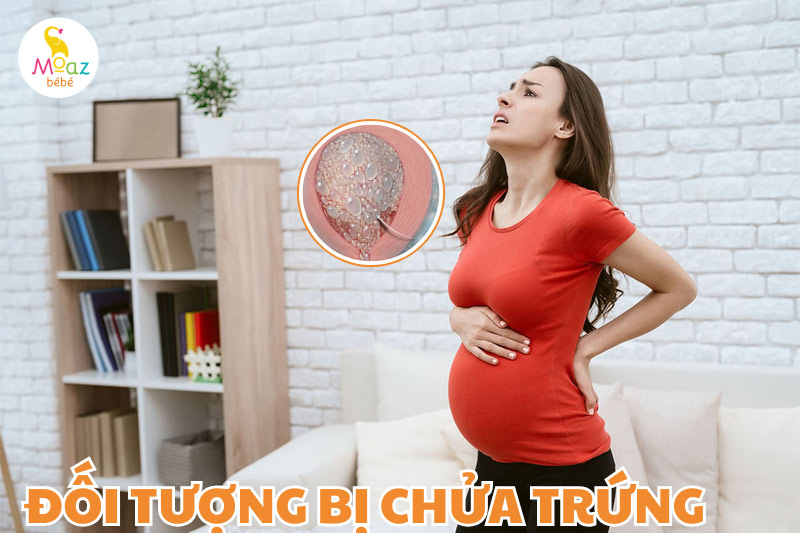 đối tượng bị chửa trứng