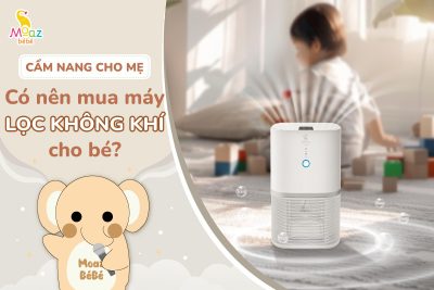 Có nên mua máy lọc không khí cho bé không?