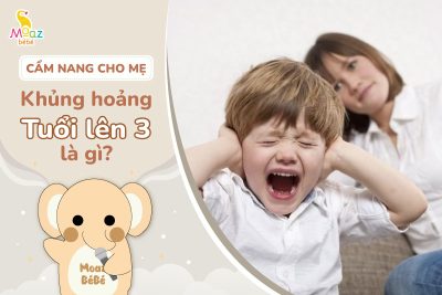 Khủng hoảng tuổi lên 3 là gì?