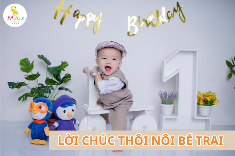 Lời chúc thôi nôi dành cho bé trai