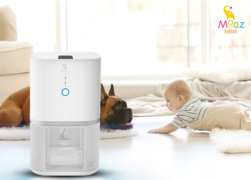 Cách sử dụng máy lọc không khí mini cho phòng ngủ của bé an toàn