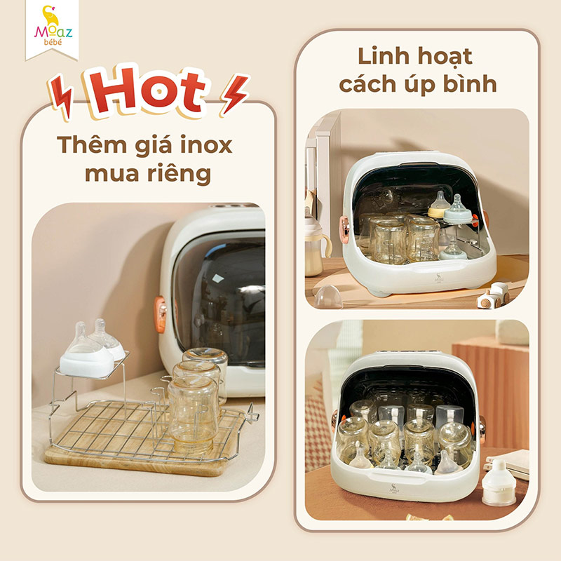 tính năng vượt trội của máy tiệt trùng MB044 PLUS
