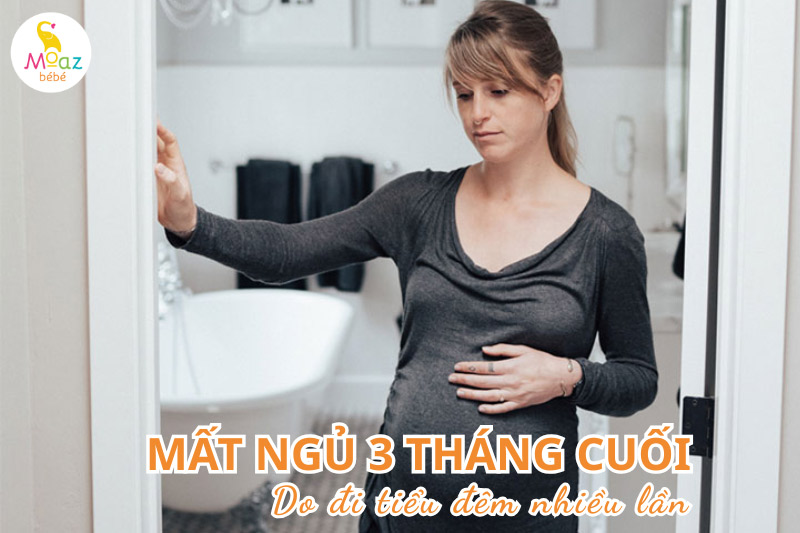 mẹ bầu đi tiểu nhiều lần gây mất ngủ