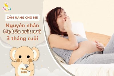 Nguyên nhân khiến mẹ bầu mất ngủ 3 tháng cuối