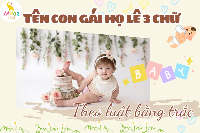 đặt tên bé trai bé gái 3 chữ theo luật bằng trắc