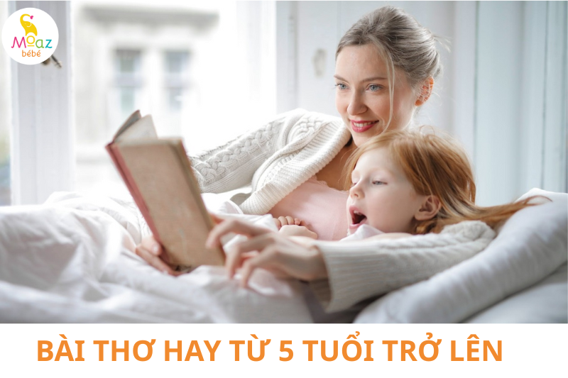 Thơ cho bé từ 5 tuổi trở lên