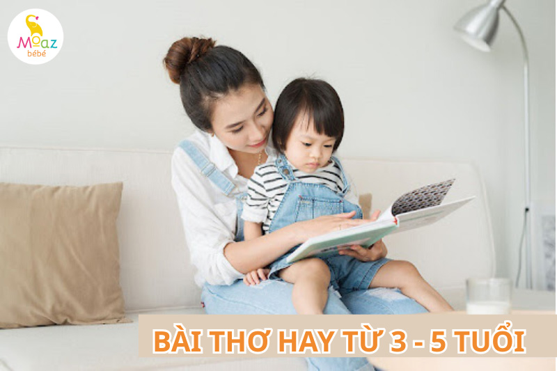 Thơ cho bé từ 3 đến 5 tuổi