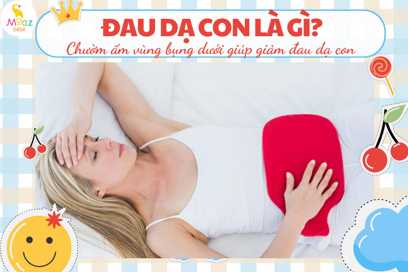 Cách khắc phục tình trạng đau dạ con