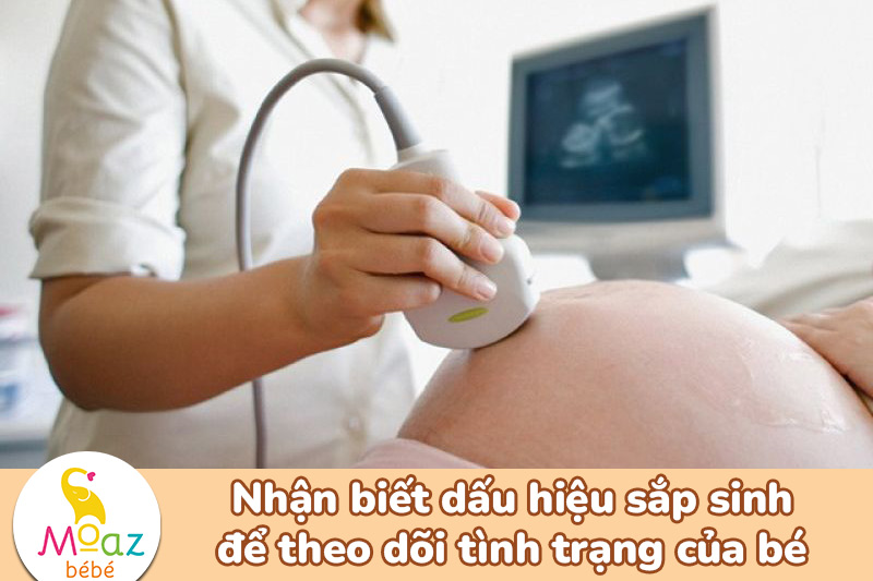 Nhận biết dấu hiệu sắp sinh để theo dõi tình trạng của bé