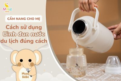 sử dụng bình đun nước du lịch