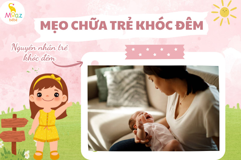 Trẻ con khóc đêm có phải do tâm linh không