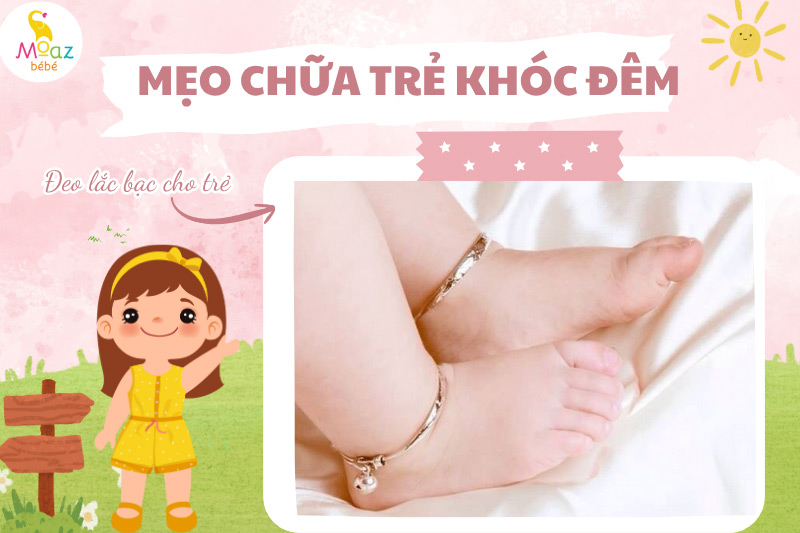 mẹo chữa trẻ khóc đêm tâm linh