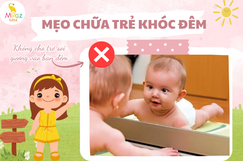 mẹo chữa trẻ khóc đêm tâm linh