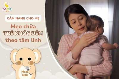 mẹo chữa trẻ khóc đêm tâm linh