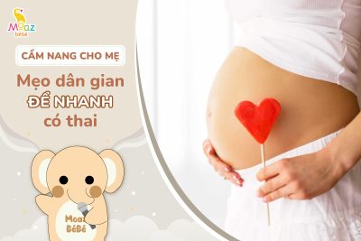 mẹo dân gian để nhanh có thai