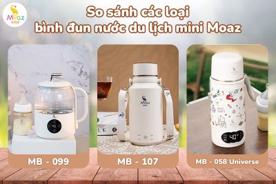 so sánh các loại bình đun nước mini du lịch