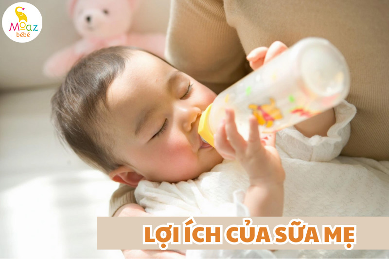 Lợi ích của sữa mẹ đối với trẻ sơ sinh