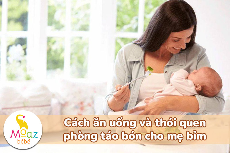 Cách ăn uống và thói quen phòng táo bón