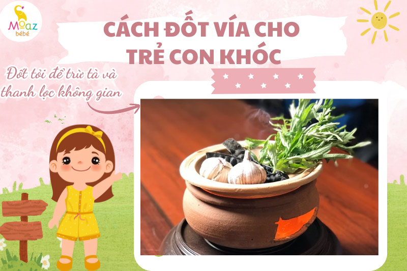 Đốt tỏi để trừ tà và thanh lọc không gian