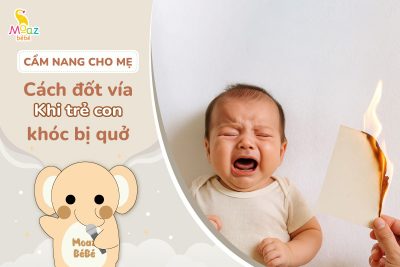 cách đốt vía cho trẻ con khóc khi bị quở