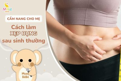 Cách làm xẹp bụng sau sinh thường