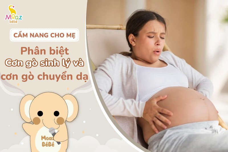 Phân biệt cơn gò sinh lý và cơn gò chuyển dạ