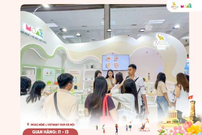 Moaz BéBé & Moaz Eco trân trọng gửi lời cảm ơn đến Quý đại lý & Quý khách hàng đã đồng hành tại VietBaby Fair Hà Nội 2025