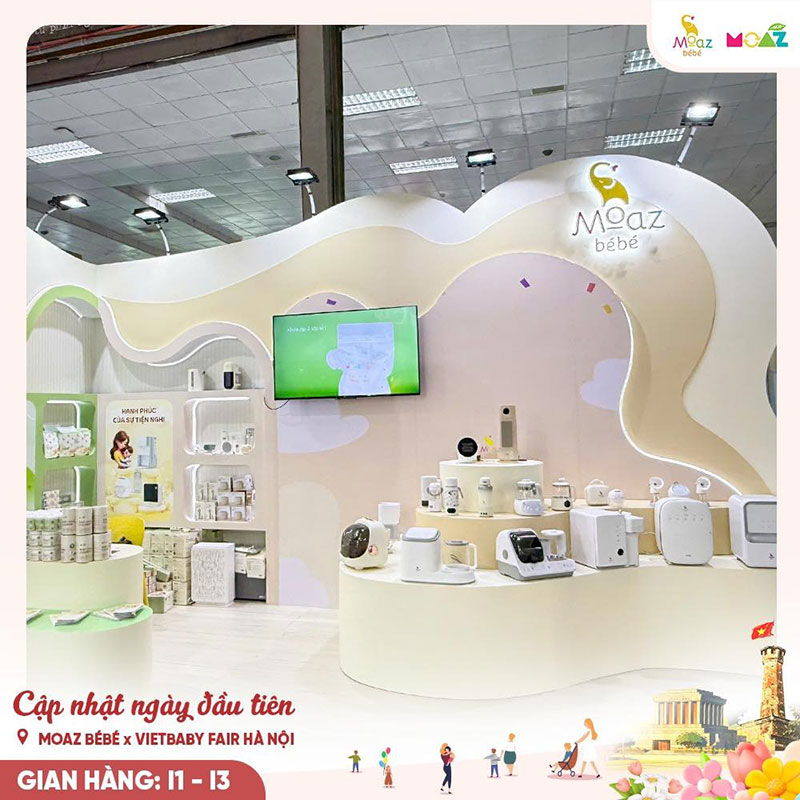moaz bebe viet baby fair ha noi ngay 2