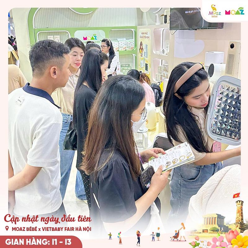moaz bebe viet baby fair ha noi ngay 7