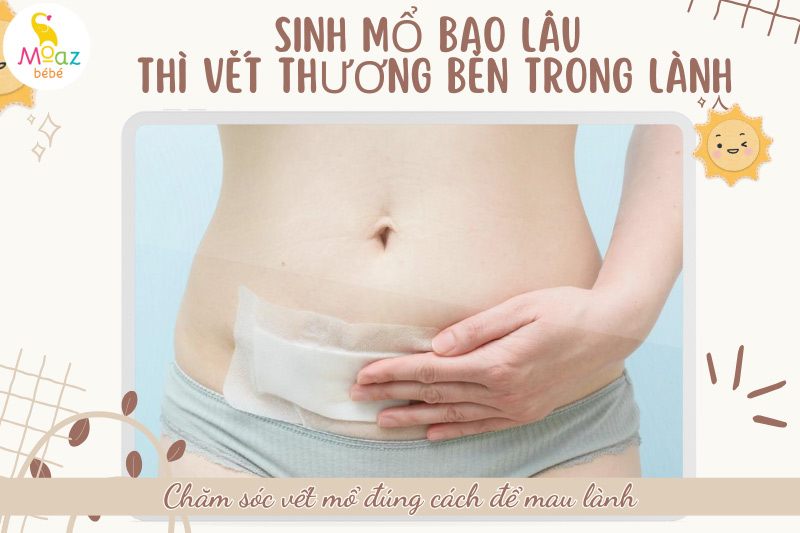 Biện pháp giúp hồi phục vết mổ sau sinh nhanh chóng