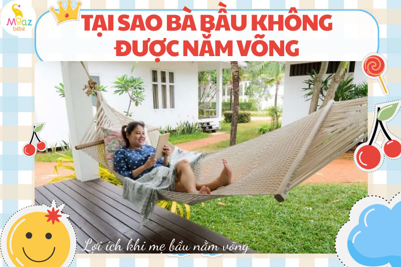 Lợi ích khi bà bầu nằm võng