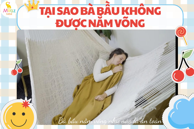 Bà bầu nằm võng như nào là an toàn?