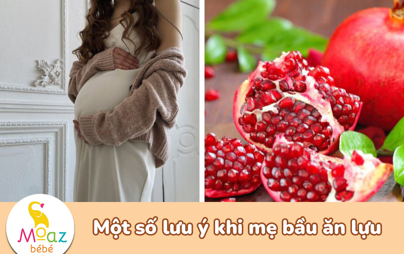 Một số lưu ý khi mẹ bầu ăn lựu