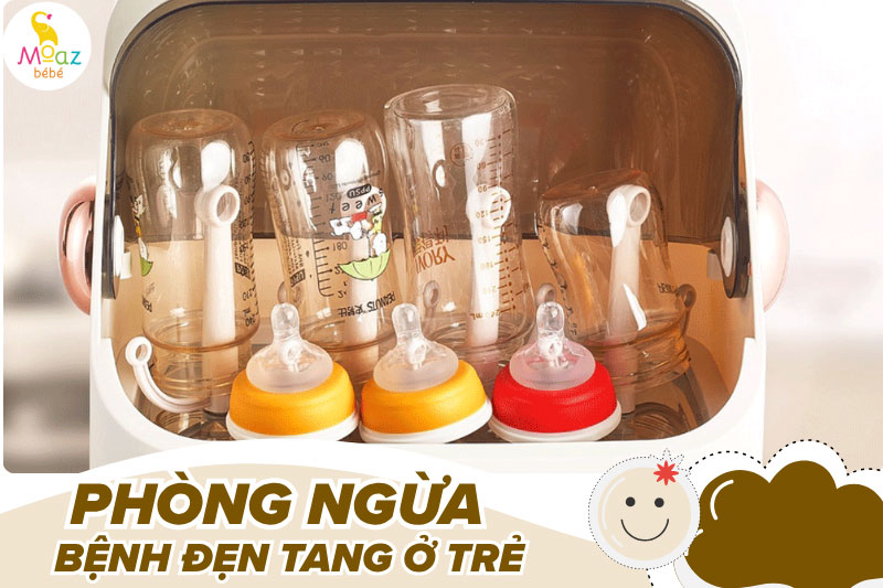 Cách phòng ngừa đẹn tang cho bé