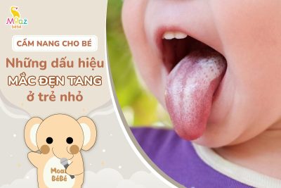 Dấu hiệu trẻ mắc đẹn tang