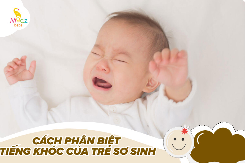Cách bố mẹ phân biệt tiếng khóc trẻ sơ sinh