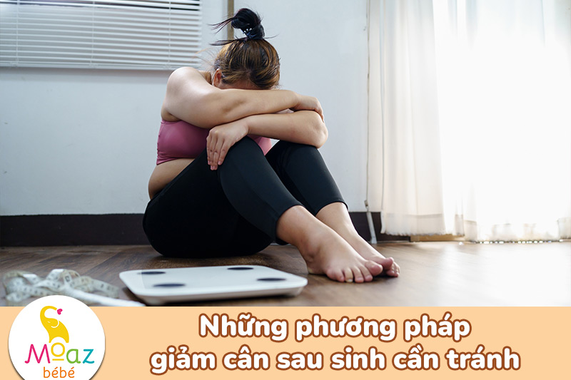 Những phương pháp giảm cân sau sinh cần tránh