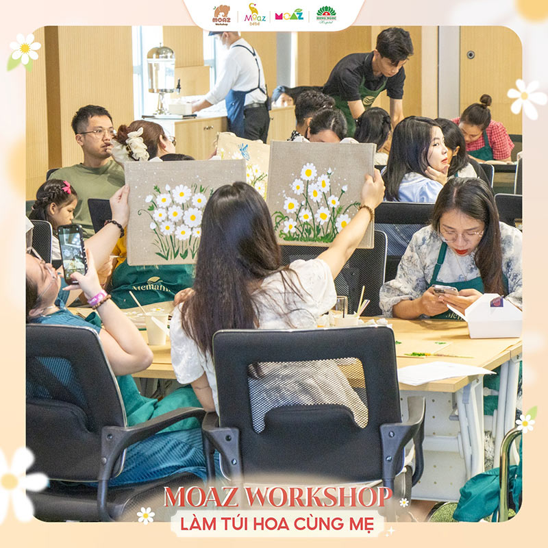 moaz workshop lam tui hoa cung me 10