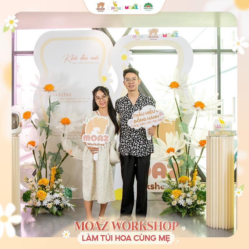 moaz workshop lam tui hoa cung me 5